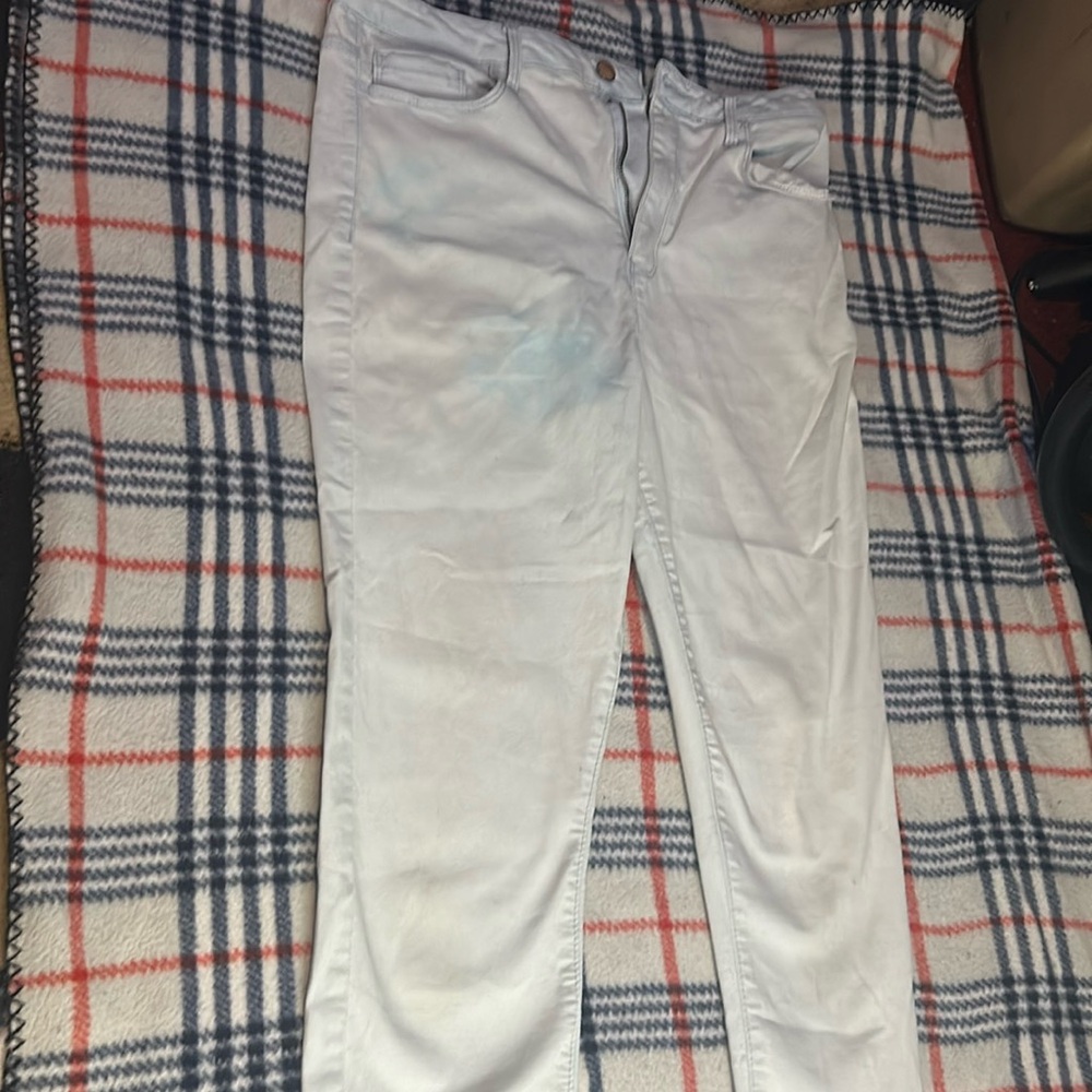 White jeans